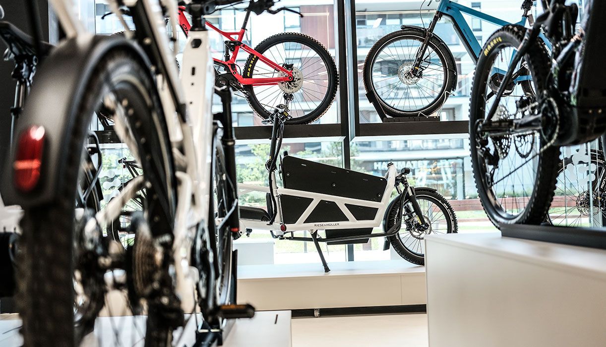 ecyklopedia showroom Warszawa - rowery elektryczne