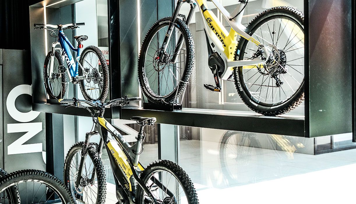 ecyklopedia showroom Warszawa - rowery elektryczne