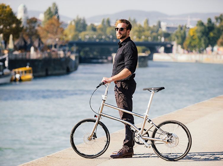 Składane rowery elektryczne sklep warszawa - model VELLO metalic