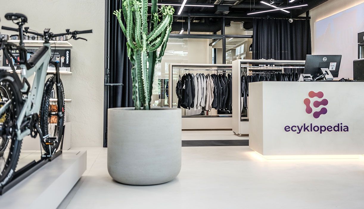 Concept store z rowerami elektrycznymi